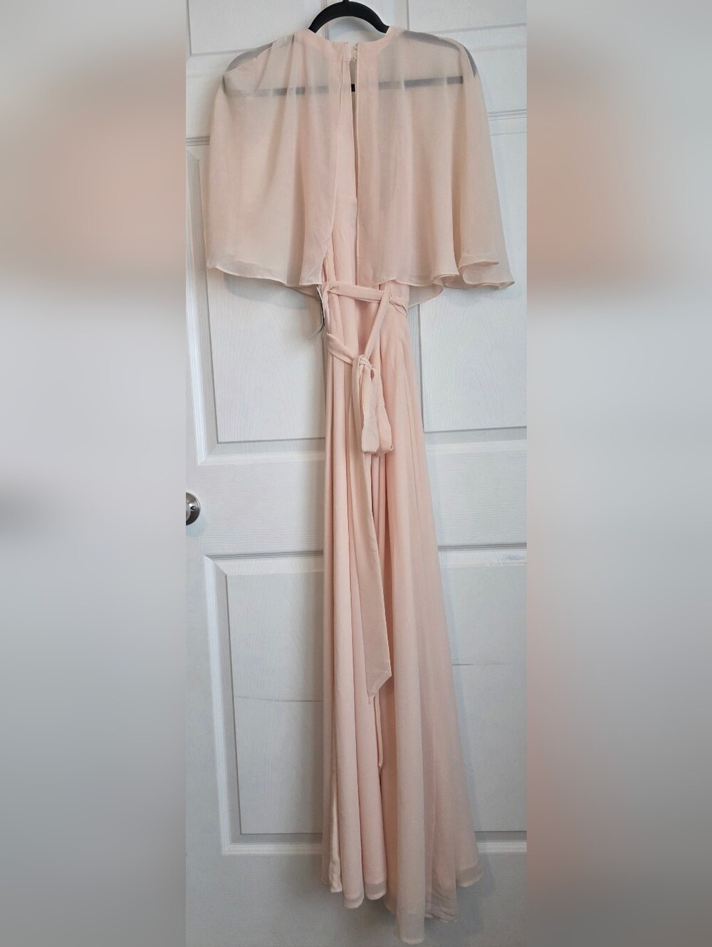ModCloth Wrapped In Rapture Maxi Dress Light Pink Blush Medium - Picture 5 of 12